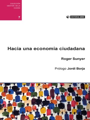 cover image of Hacia una economía ciudadana